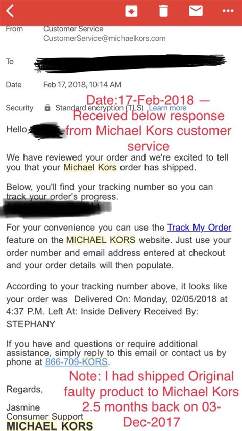 track my order michael kors|michael kors tracking number.